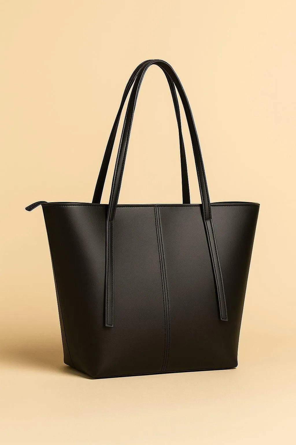 Brown Rexine Tote Bag for Girls