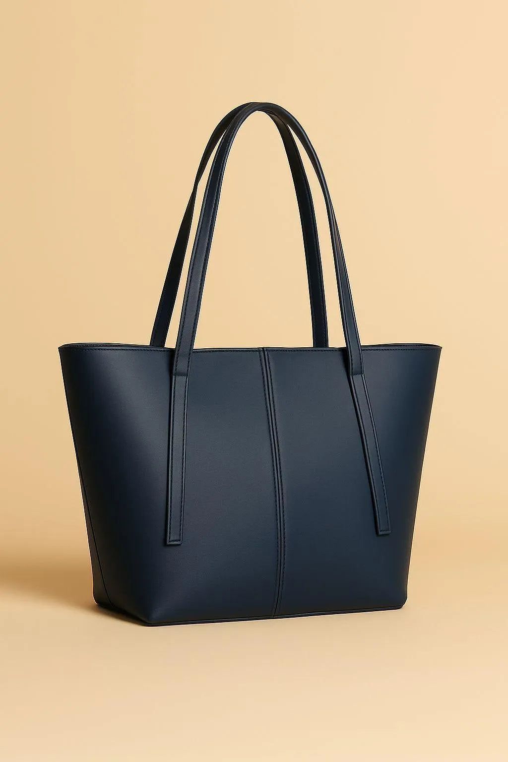 Brown Rexine Tote Bag for Girls